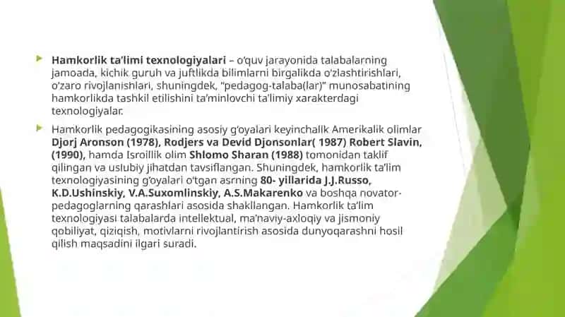 HAMKORLIK PEDAGOGIKASI 3