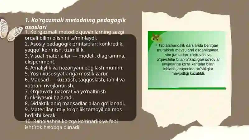 Ko'rgazmali Metodning Pedagogik Asoslari 3