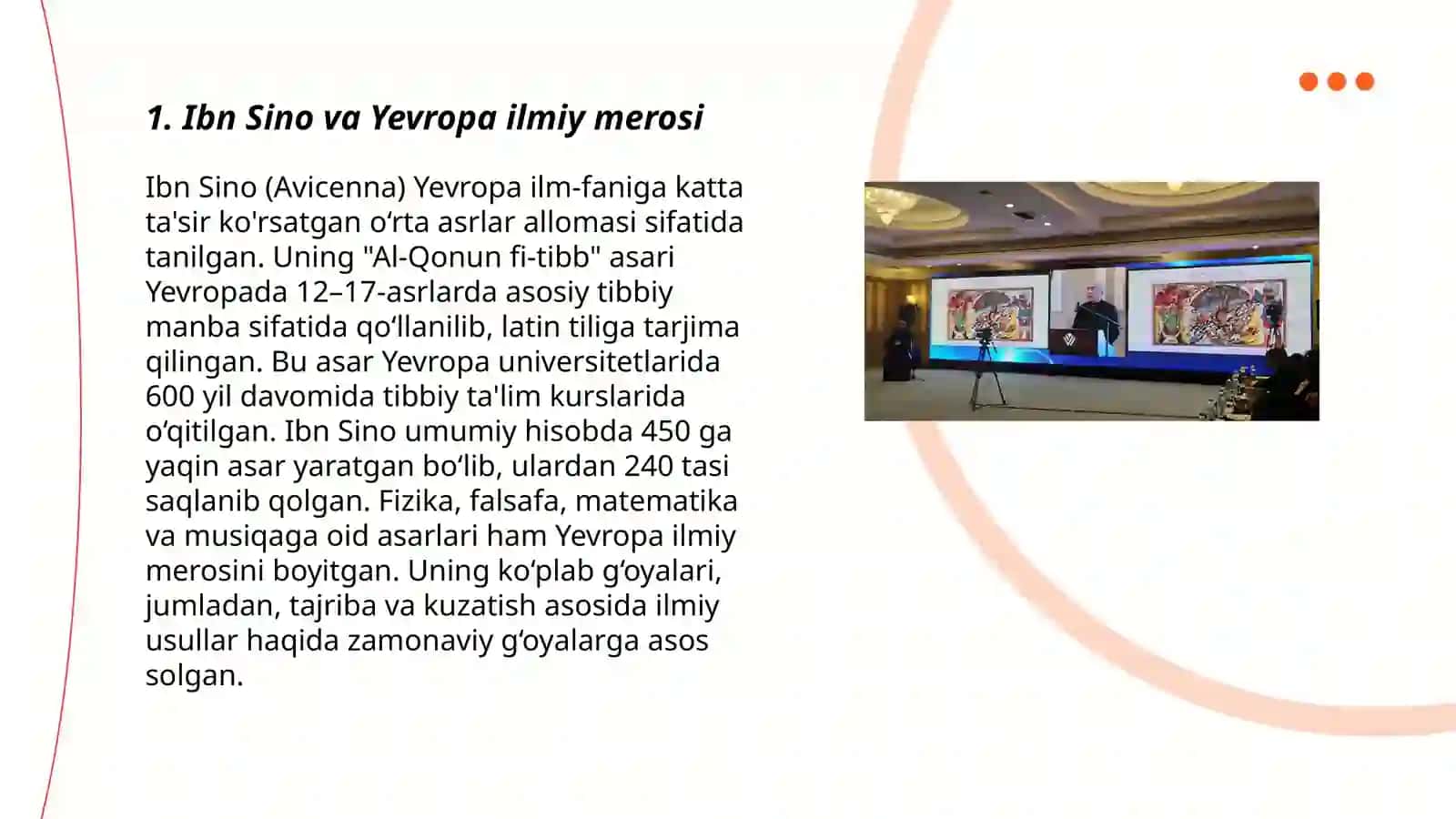 Ibn Sino evropa olimlari nigohida 3