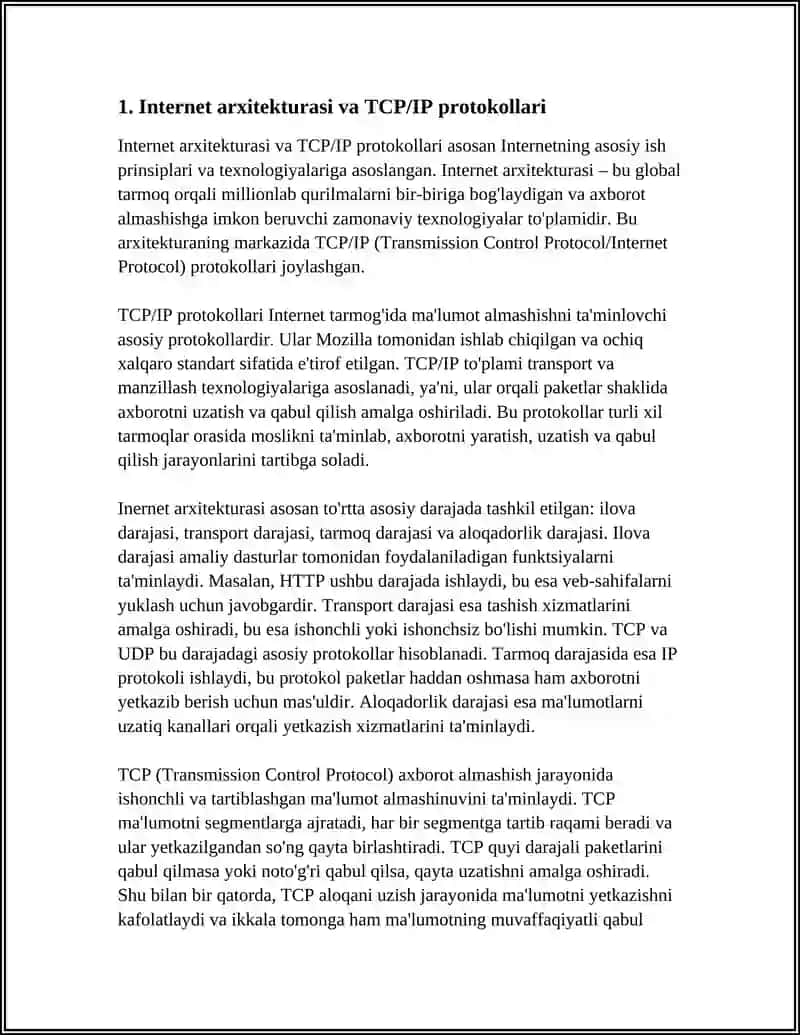 INTERNET VA WWW TEXNOLOGIYALARINING ISHLASH PRINSIPI 3