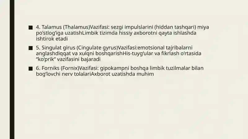 Limbik tizim 3