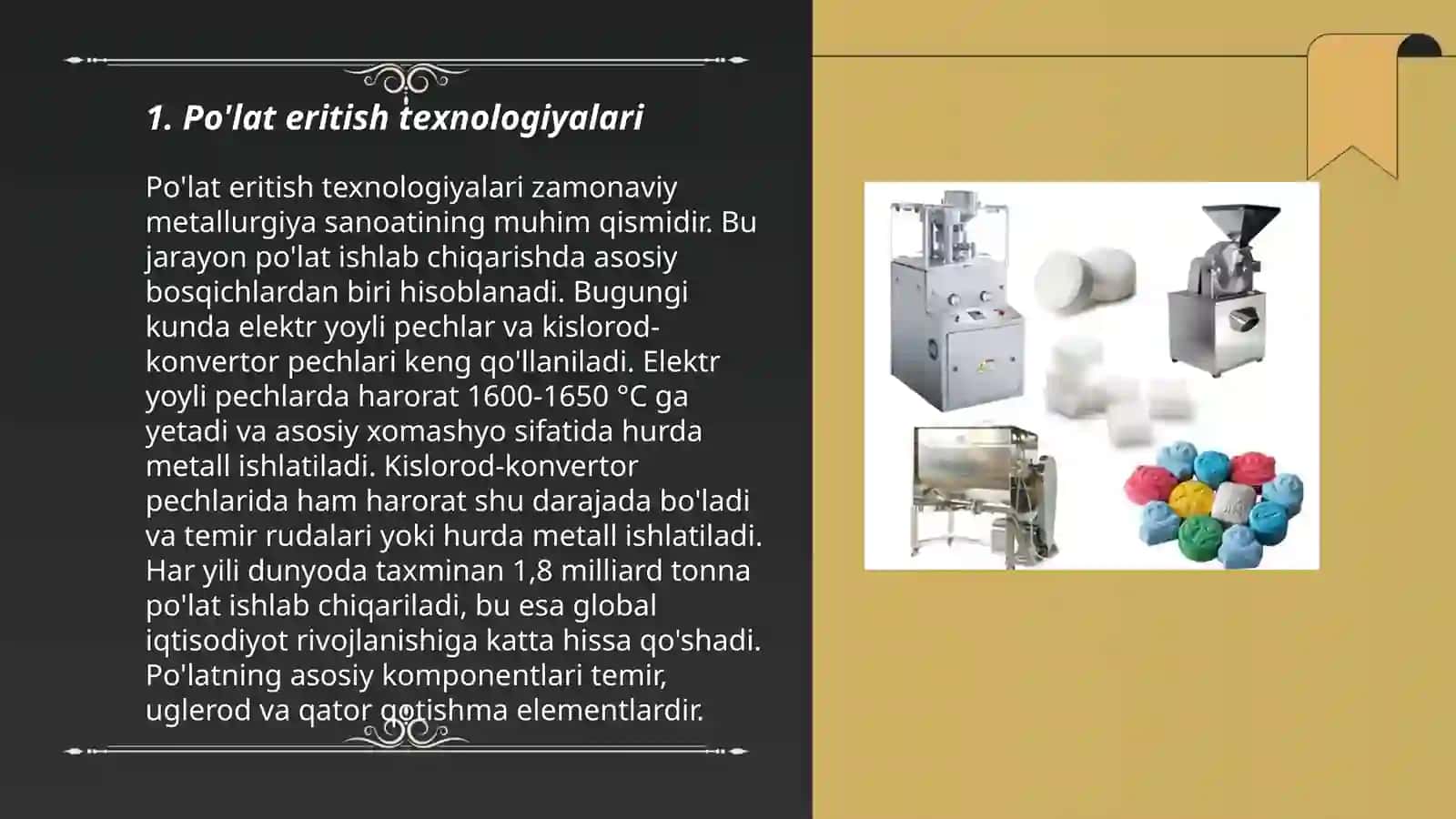 Po'lat eritish texnologiyalari 3