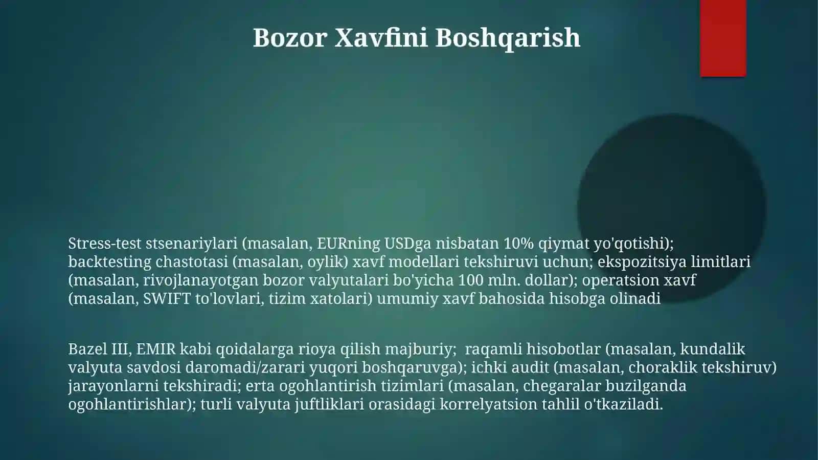 Xorijiy valyuta bozorlaridagi operatsiyalar 3