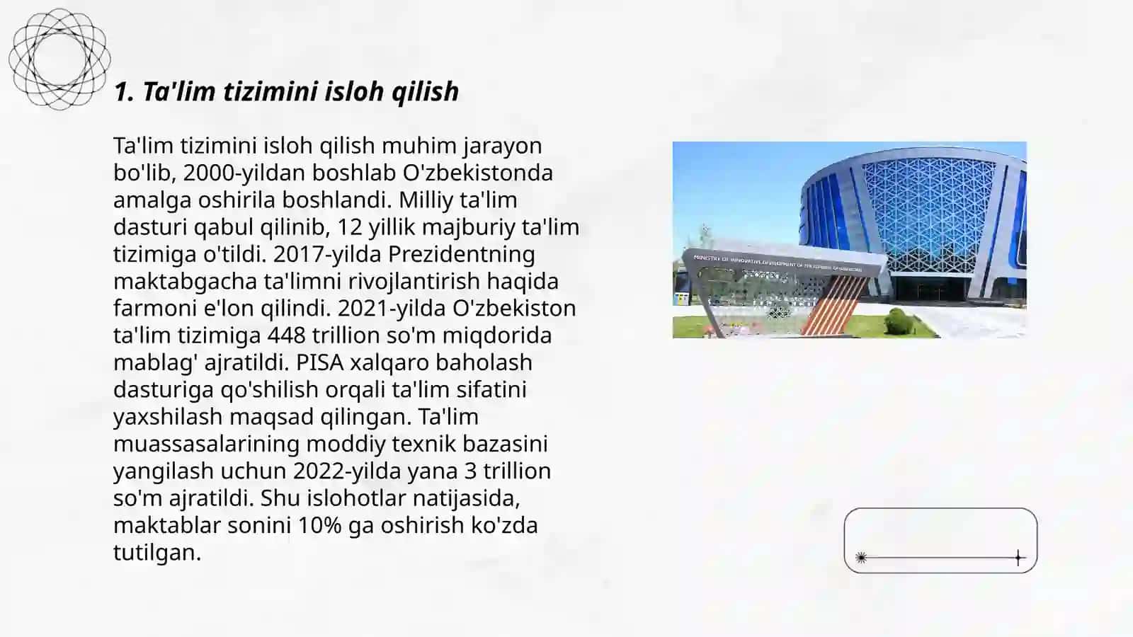 Ta'lim Tizimini Ishloh Qilish 3