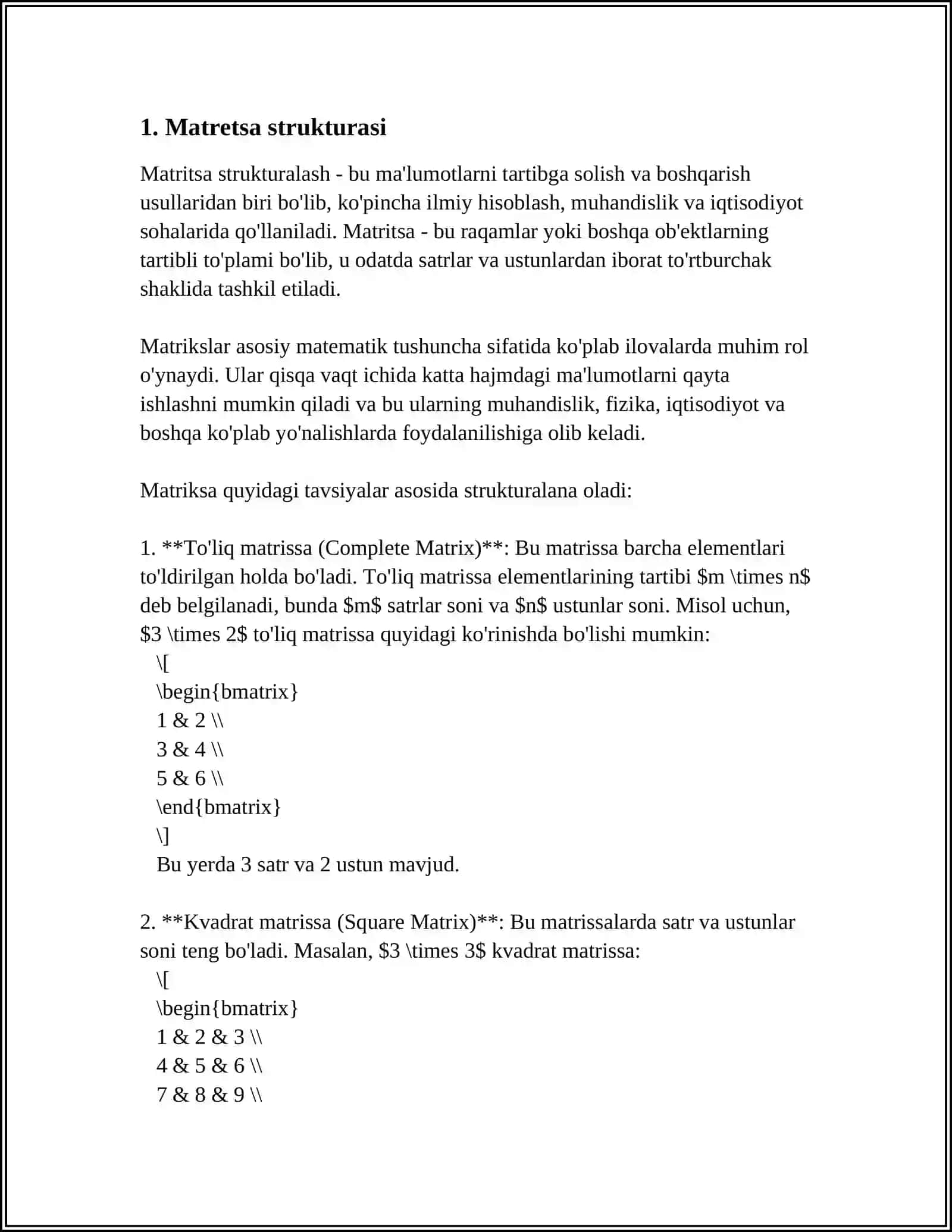 MATRETSA 3