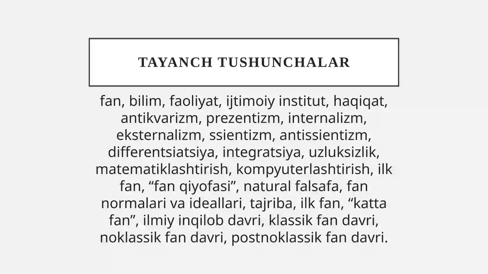 FAN BILISHNING MAXSUS SHAKLI 3