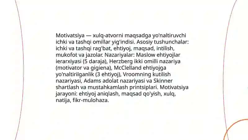Motivatsiya nazariyalari 3