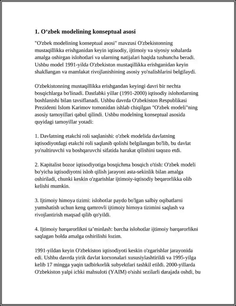 O'zbek modelining konseptual asosi 3