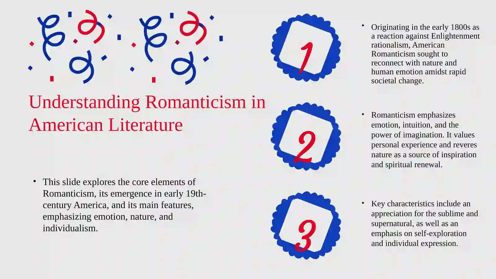 Romanticism in American Literature Rip Van Winkle byW.Irving 3