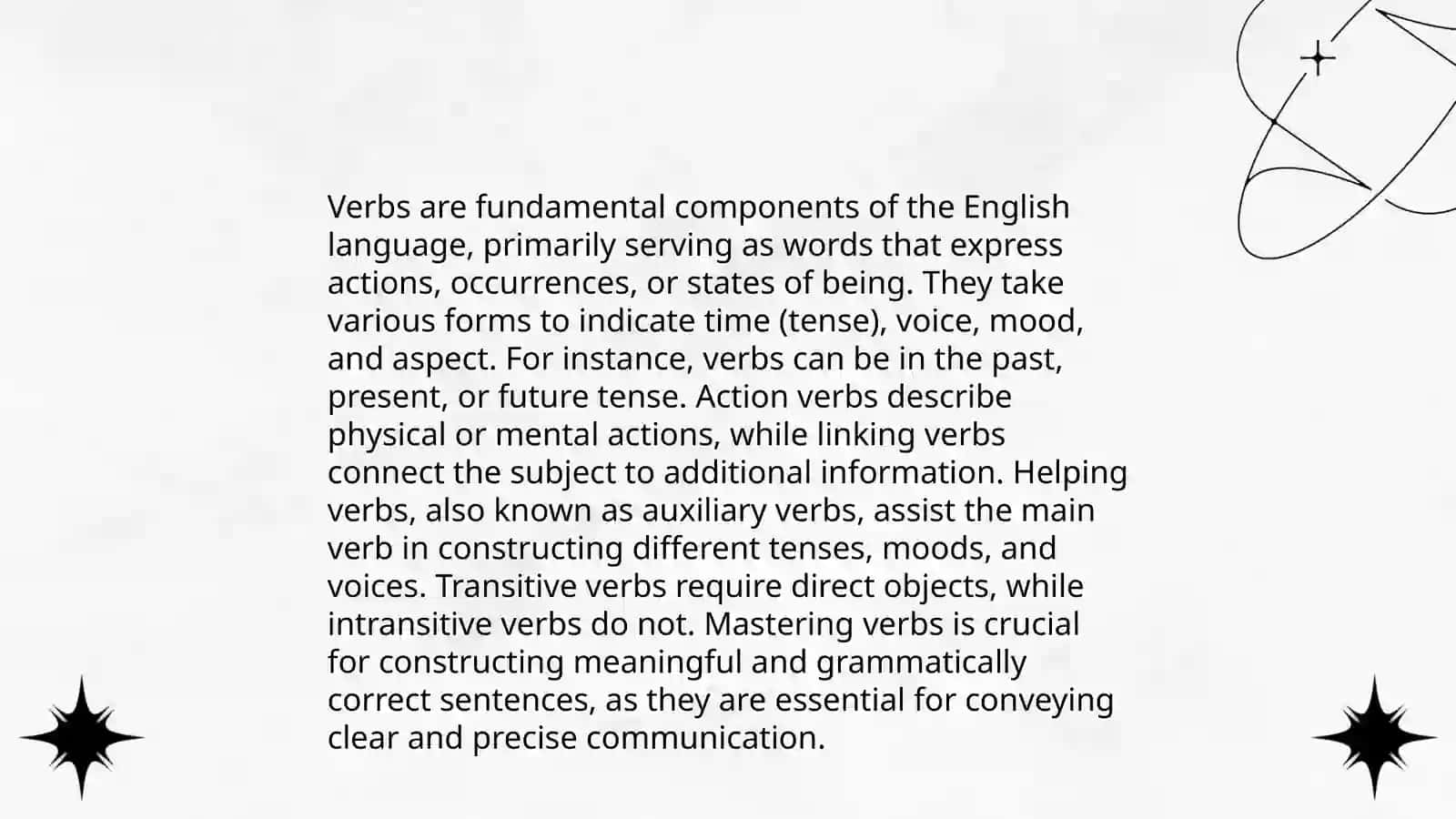 The verb: its grammatical categories and functions 3