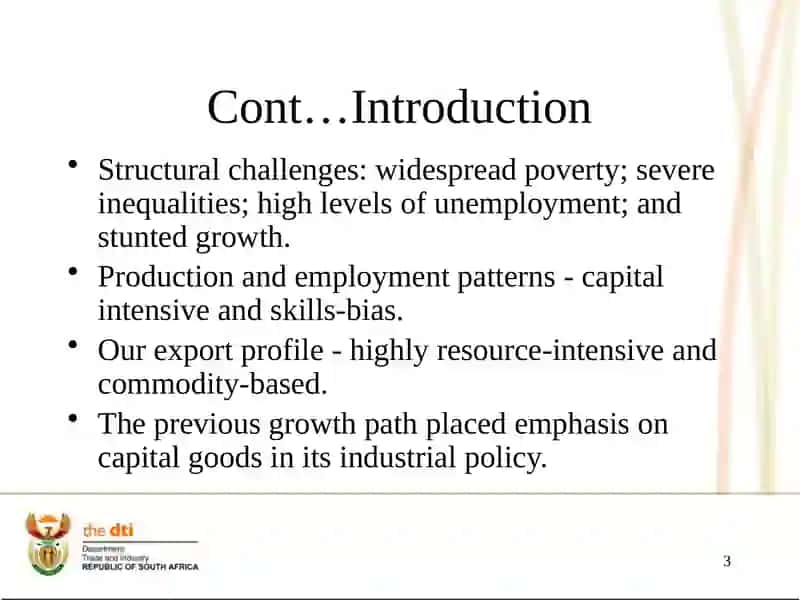 Trade Policy and Strategy Framework 3