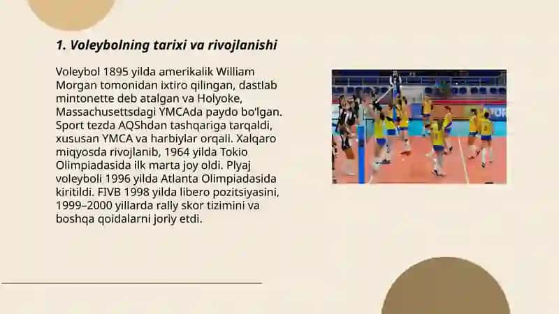 Voleybol sport turi 3