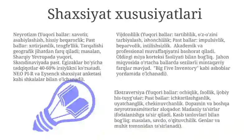 Shaxsning individual paixologik xususiyatlari 3