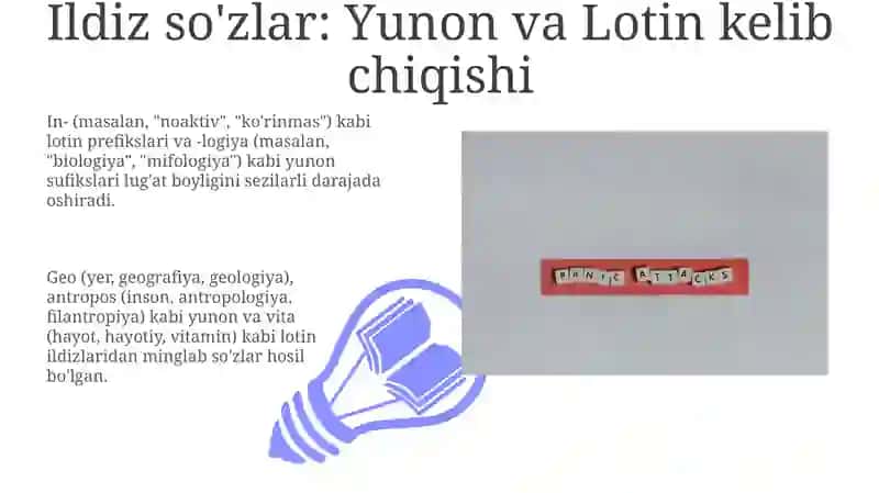 So’z o’zagi va affikslar 3