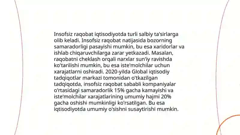 Insofsiz raqobat 3