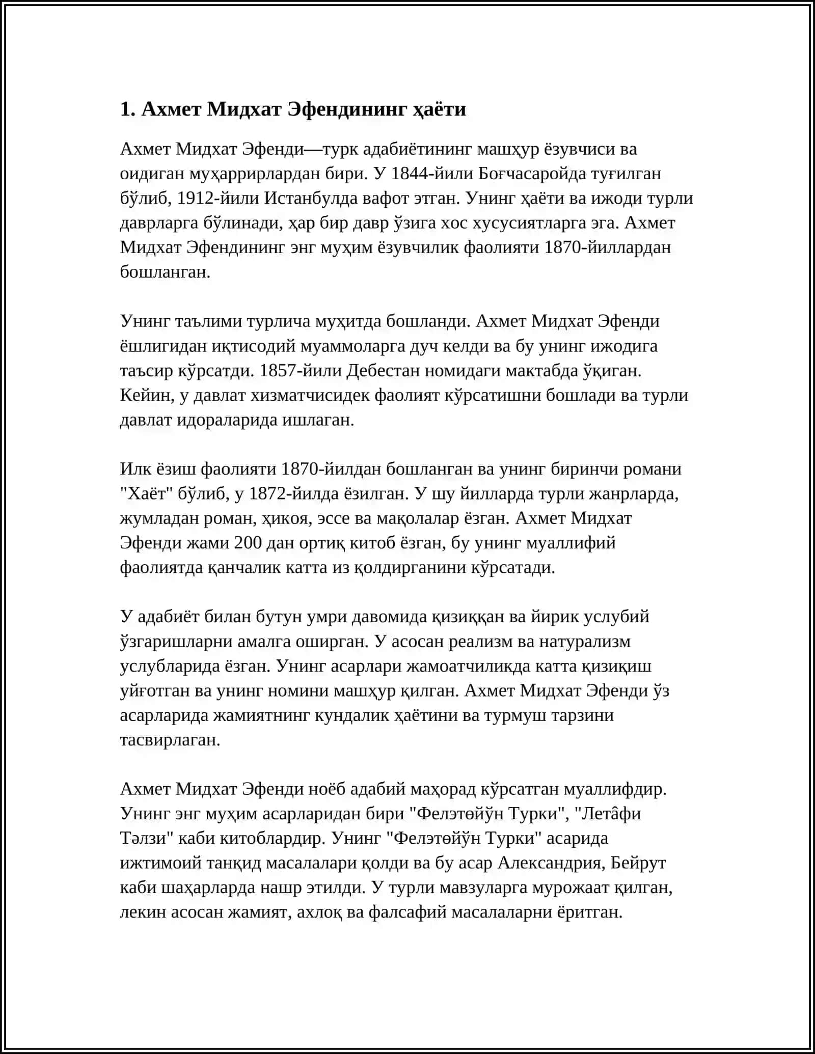 AHMET MITHAT EFENDI 3
