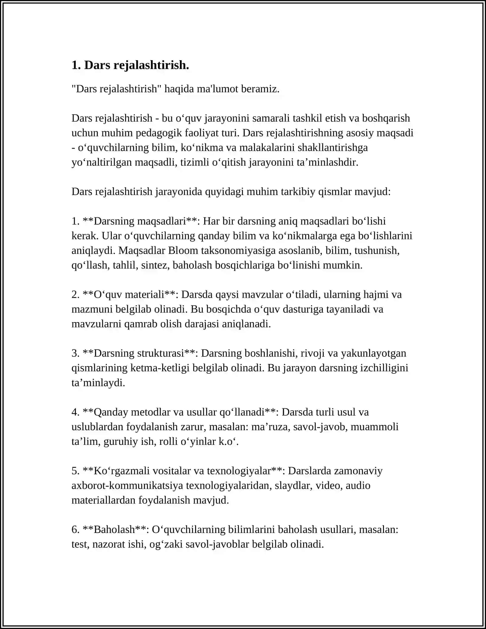 PEDAGOGIK AMALIYOT DAVRIDA KUNDALIK FAOLIYAT 3