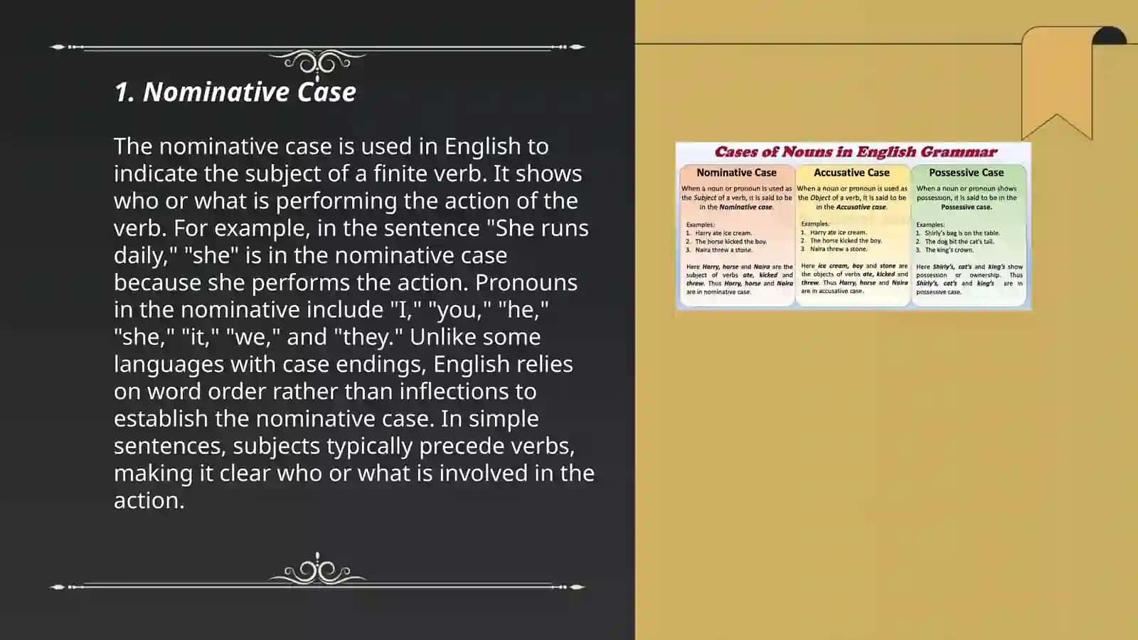 The Category of Case in Nouns 3