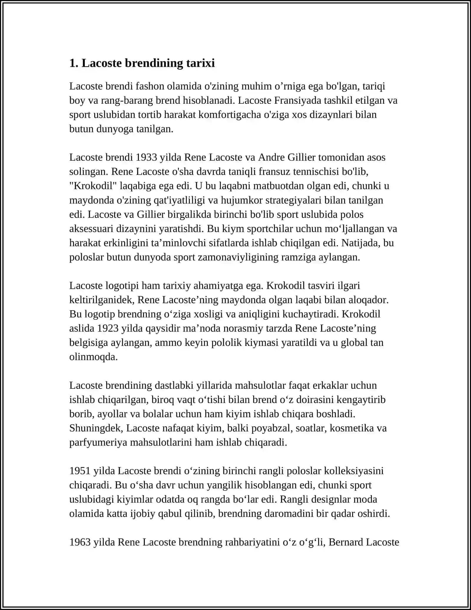 LACOSTE BRENDI HAQIDA MALUMOT 3