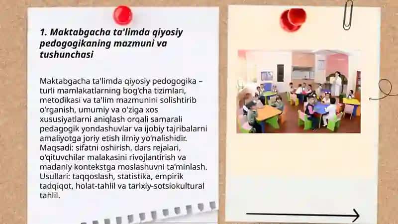 Maktabgacha ta'limda qiyosiy pedogogika 3