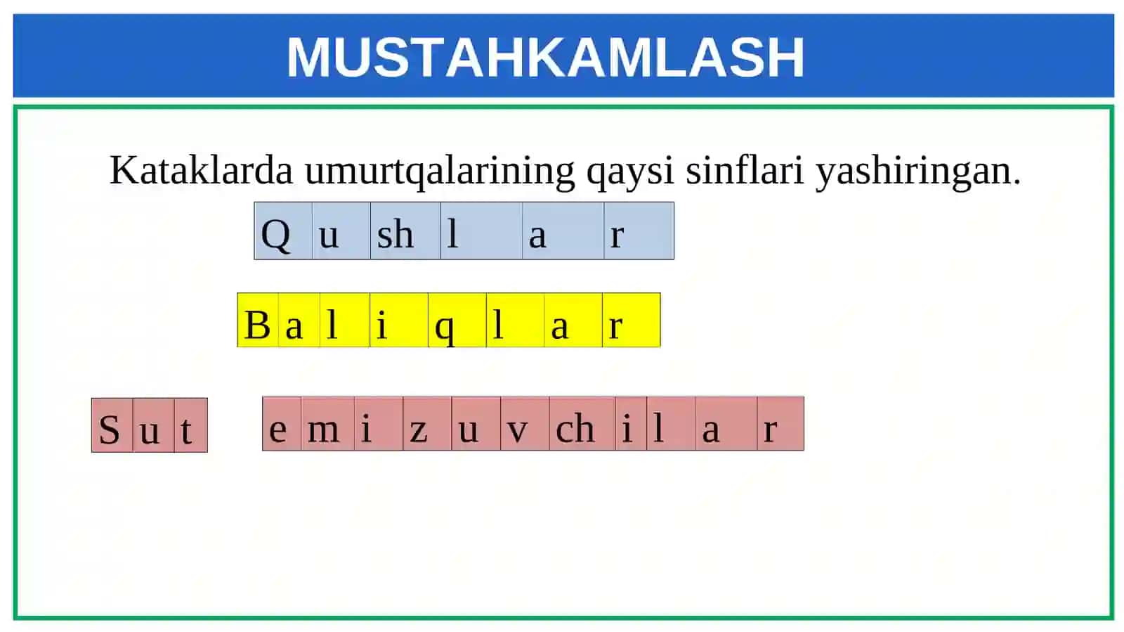 Kerakli jihozlar 3