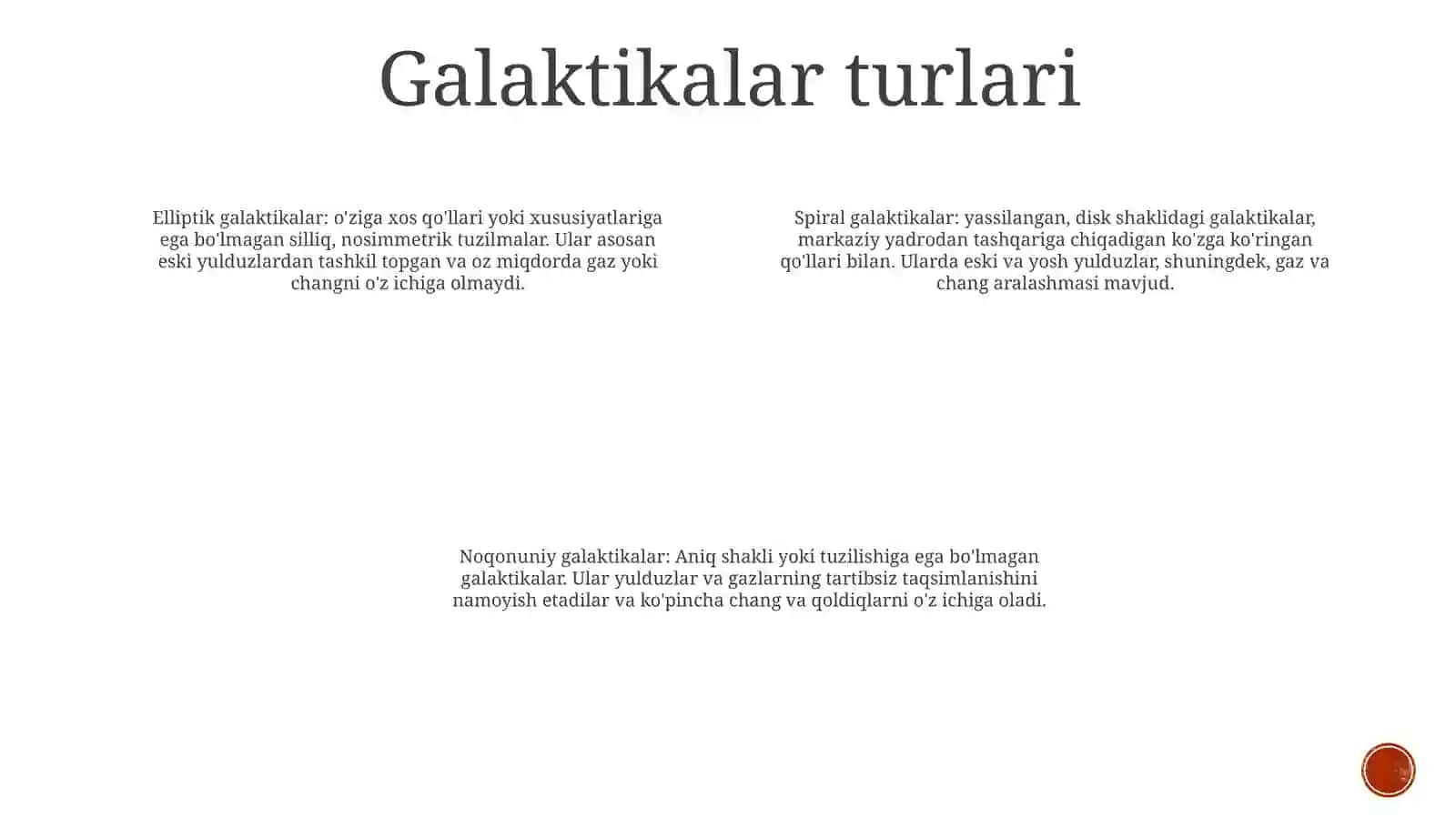 Gallaktikalar 3