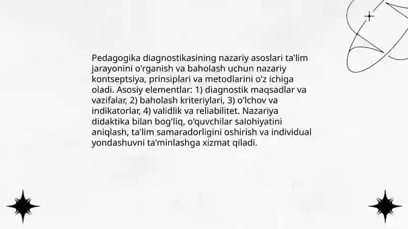 Pedagogika diagnostikasi 3