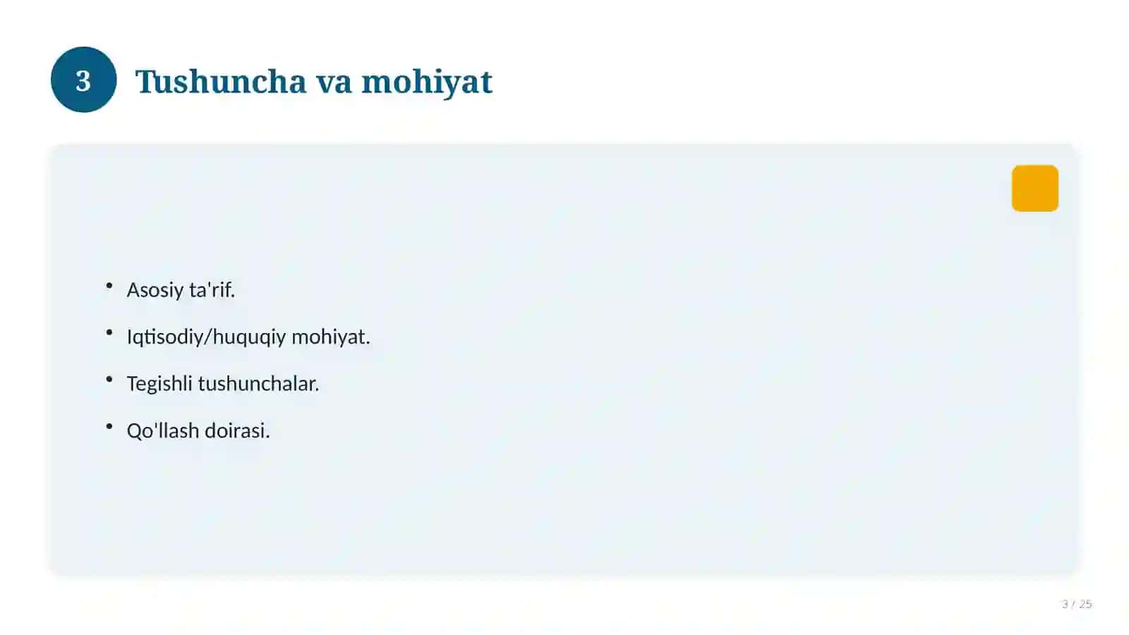 Tejamkorlik va moliyaviy savodxonlik 3