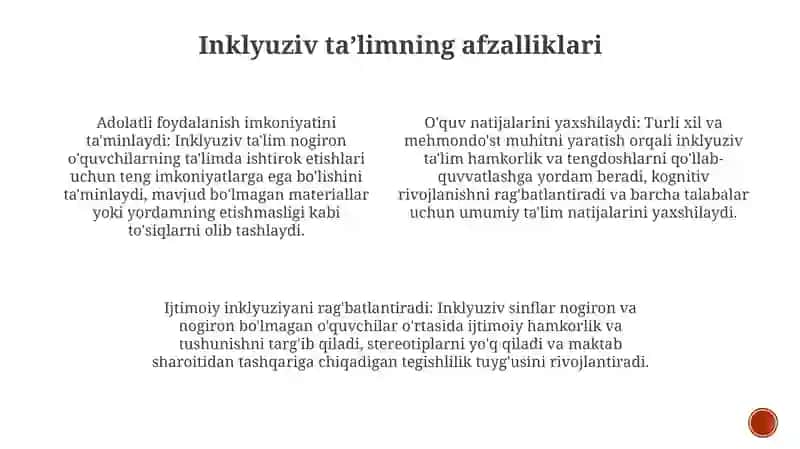 Inklyuziv Talimni Qollab Quvvatlash 3