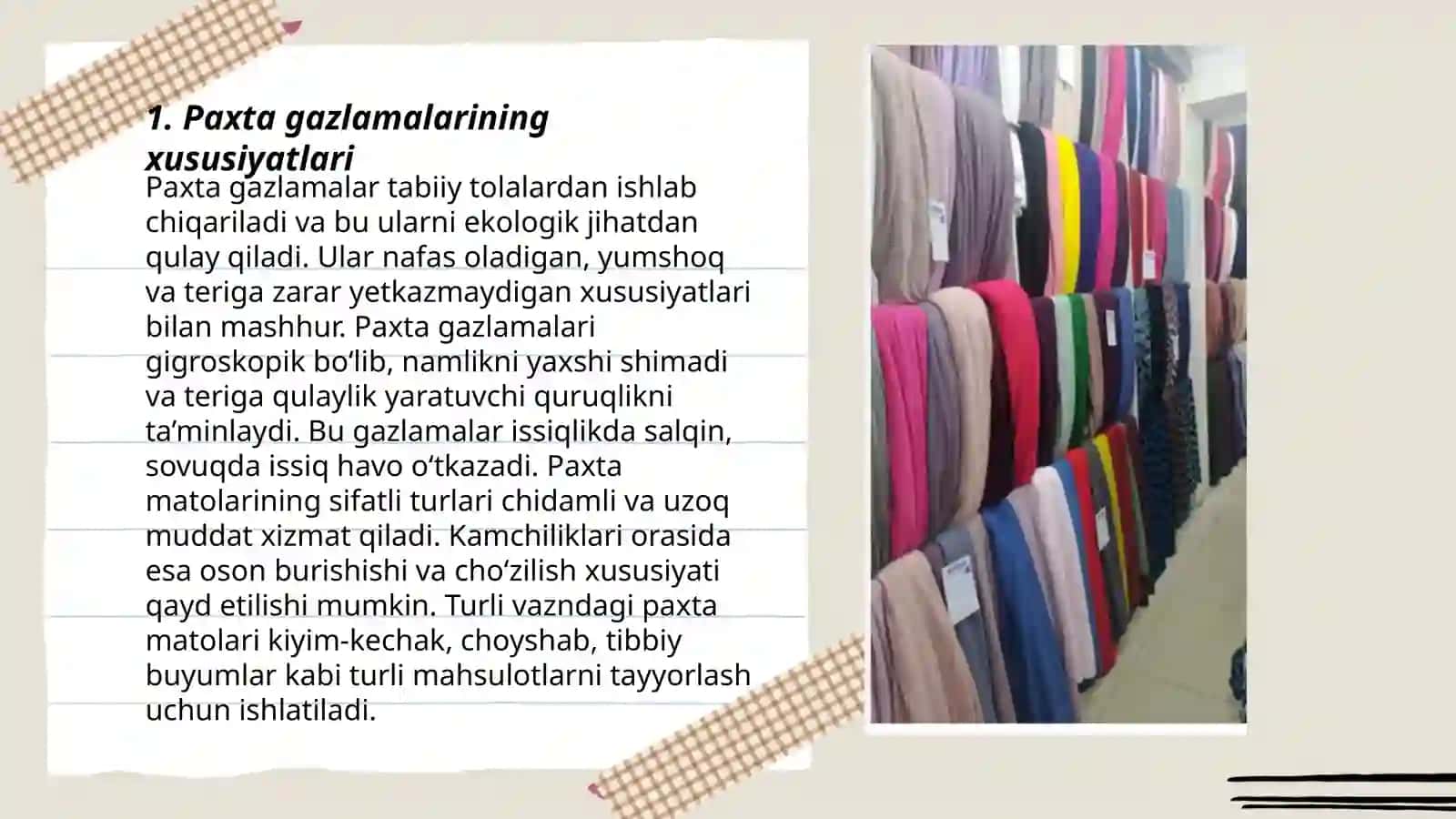 Paxta gazlamalari 3