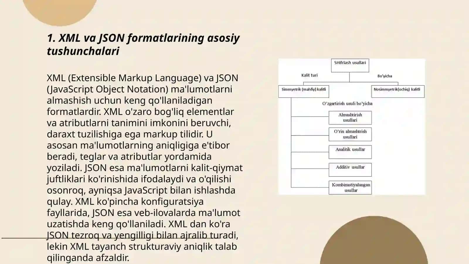 XML va JSON formatlari 3
