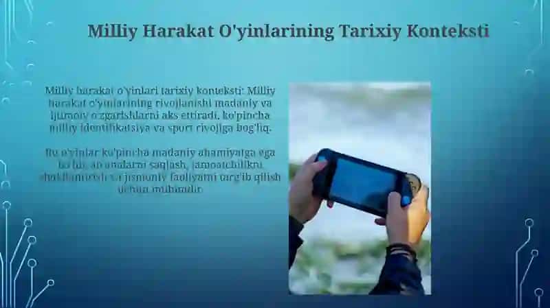 Milliy harakatli oʻyinlar oʻqitish metodikasi 3