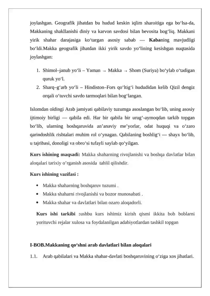 Makka shahri bilan aloqalar 3