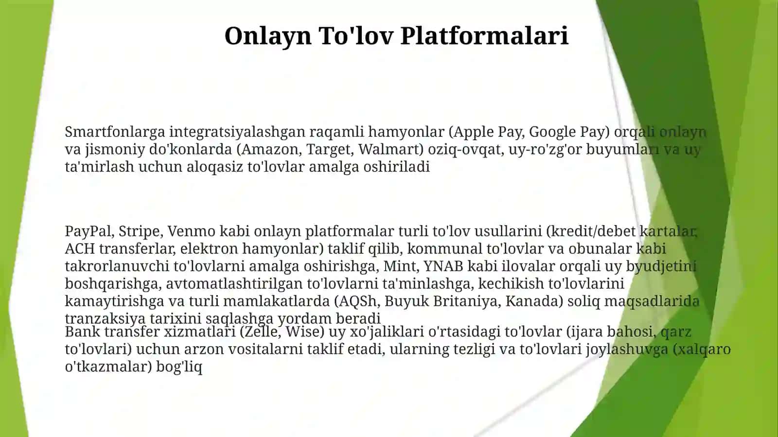 Raqamli To'lov Strategiyalari 3
