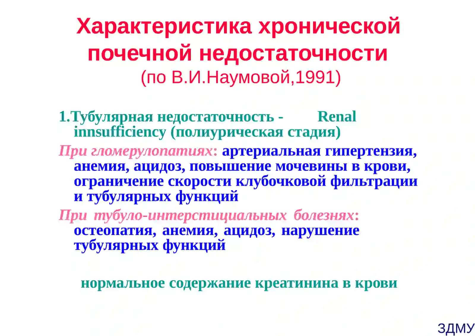 Хроническая почечная недостаточность 3