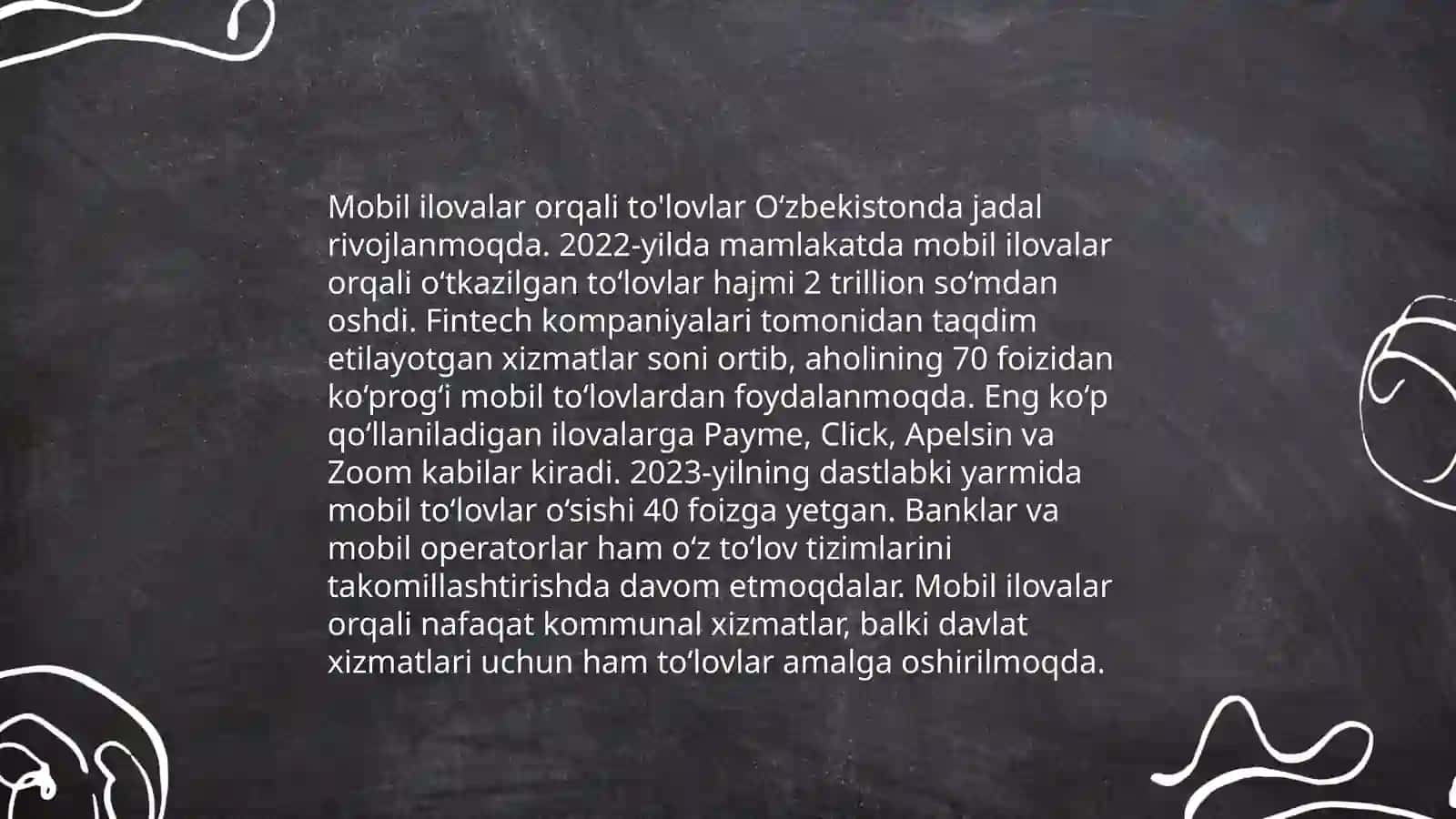 Mobil ilovalar orqali to'lovlar 3
