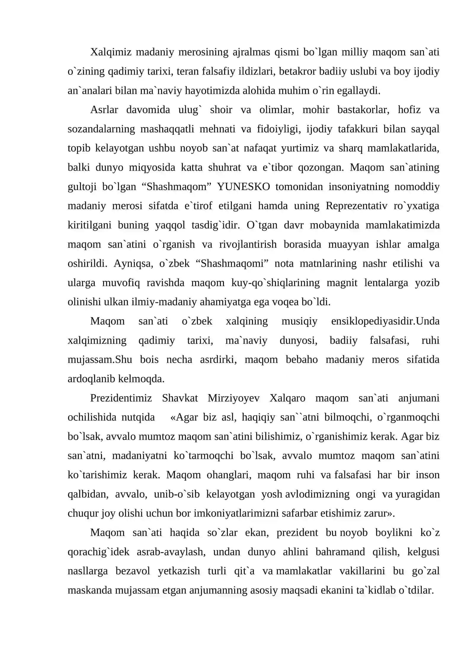 XORAZM MAQOMI 3