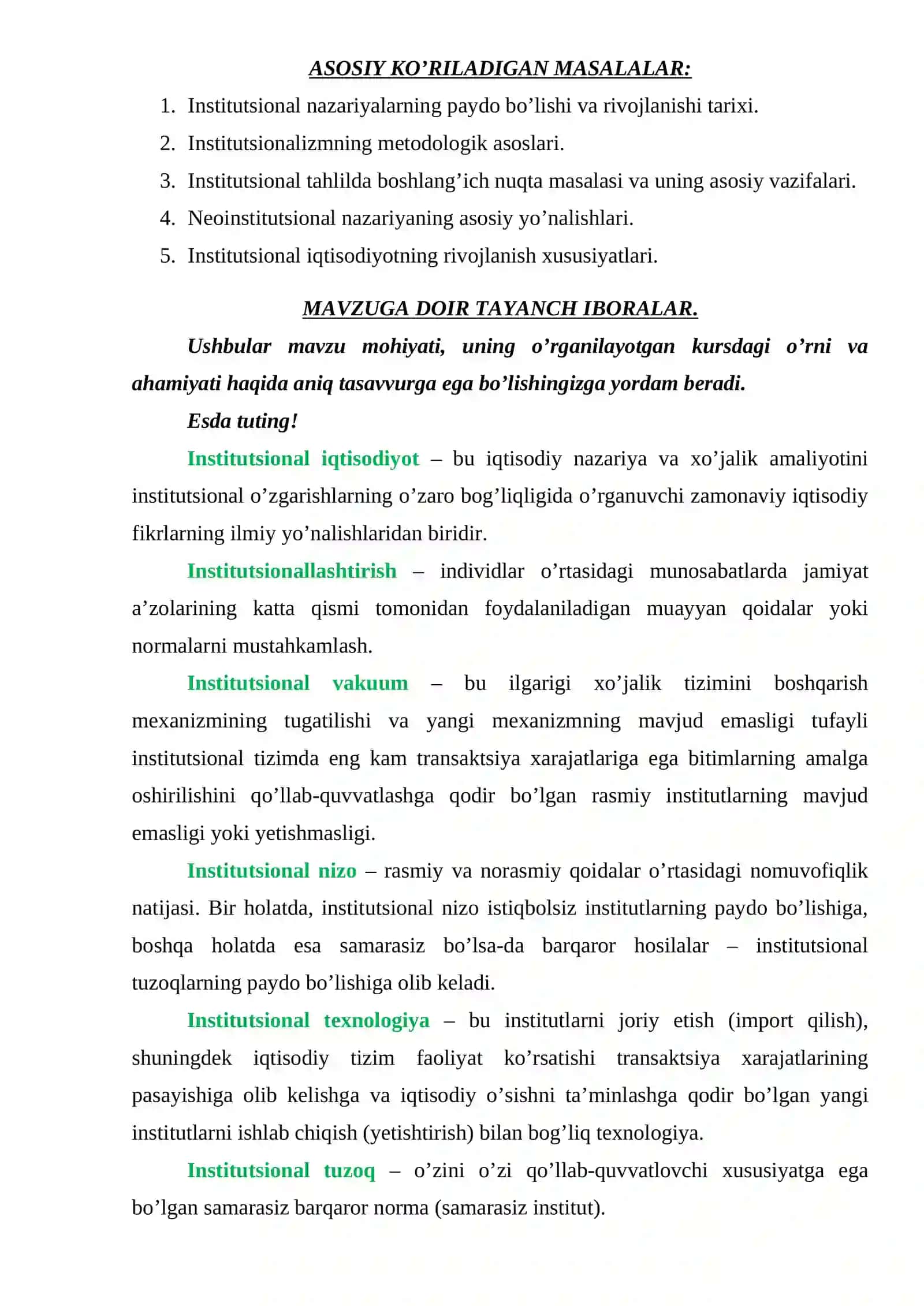 Mamlakatda iqtisodiyot 3
