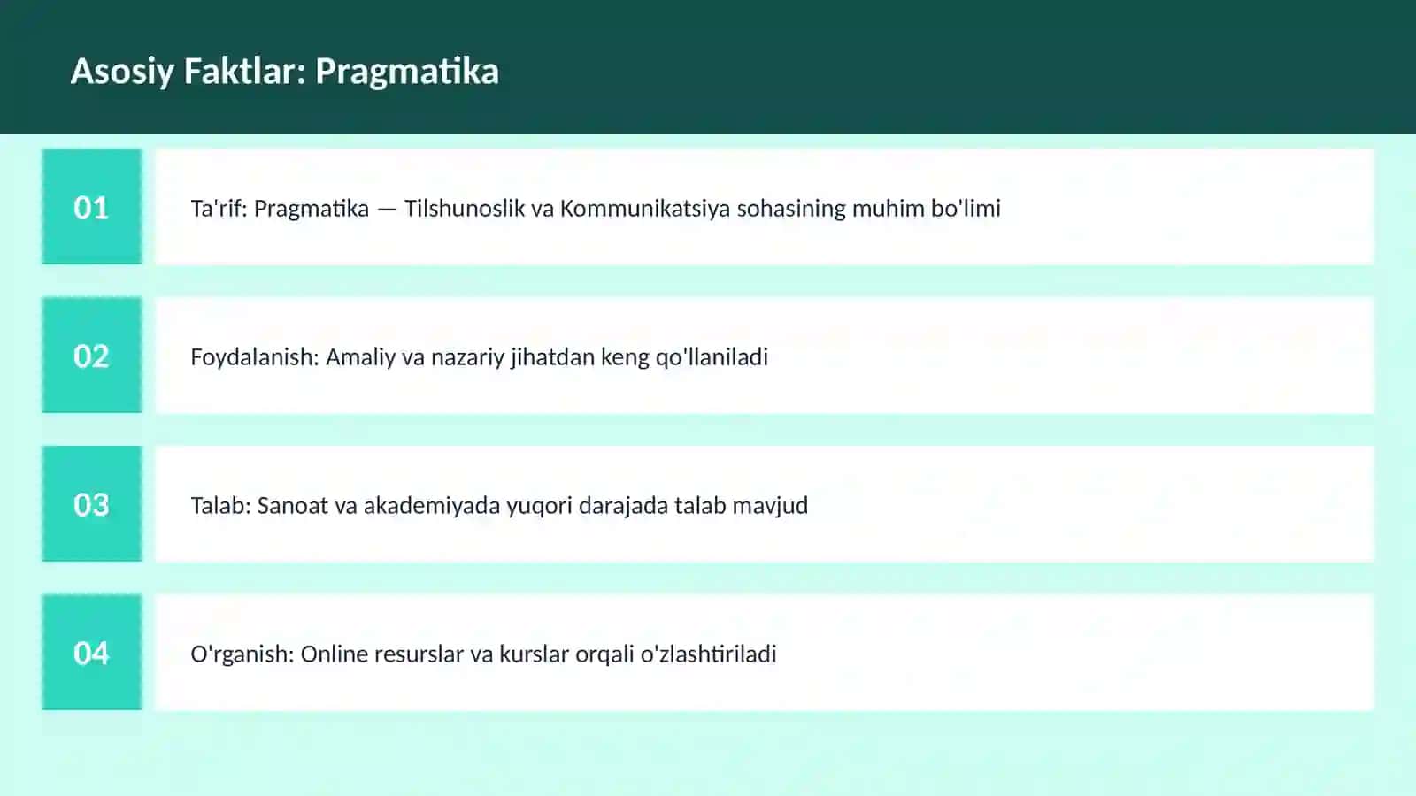 Pragmatika 3