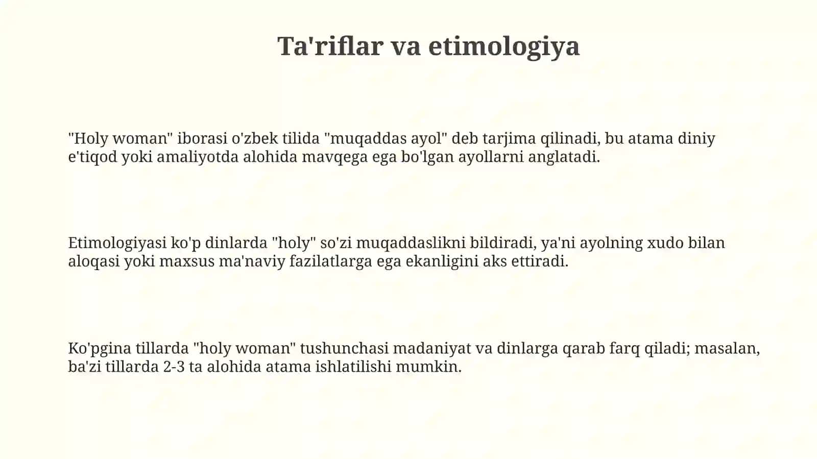 Muqaddasayol 3