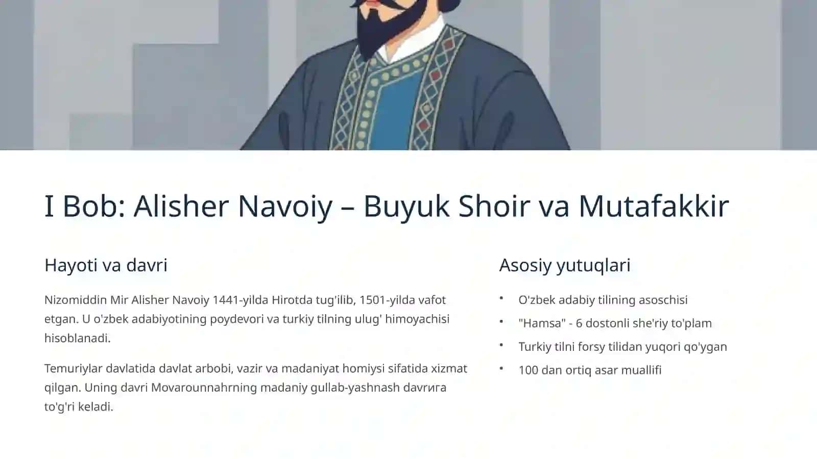 Alisher Navoiyning vaqfiya asarining tasnifi 3