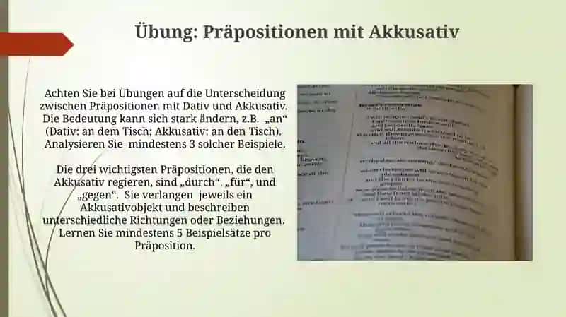 Präpositionsregierungen im Akkusativ 3