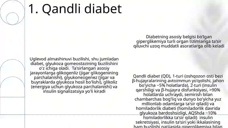 Uglevodlar almashinuvi boshqarilishining buzilishlari 3