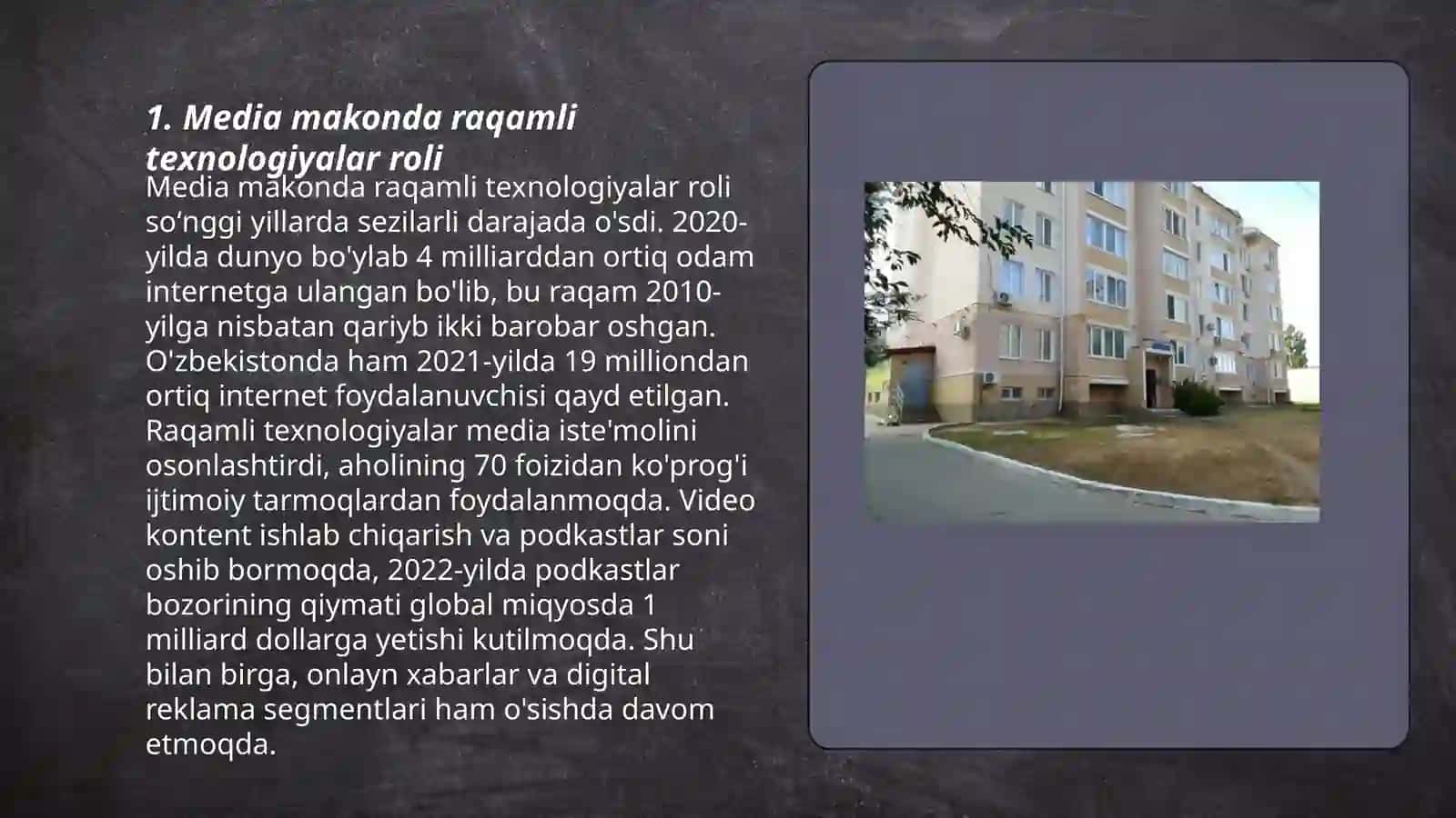 Media makonda taqdimotni taqdim etish 3