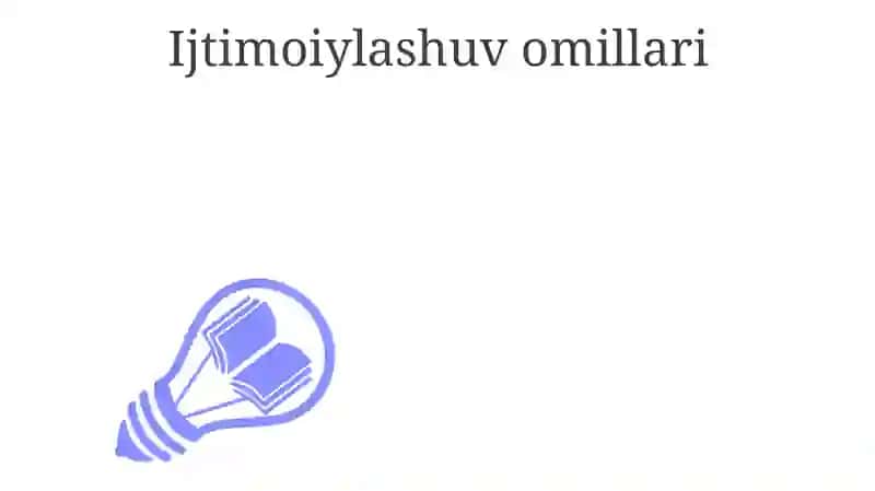 Shaxsni shakllanish jarayonlari 3