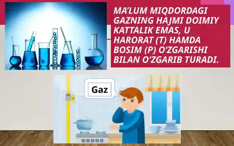 Avogadro Qonuni. Molar Hajm 3