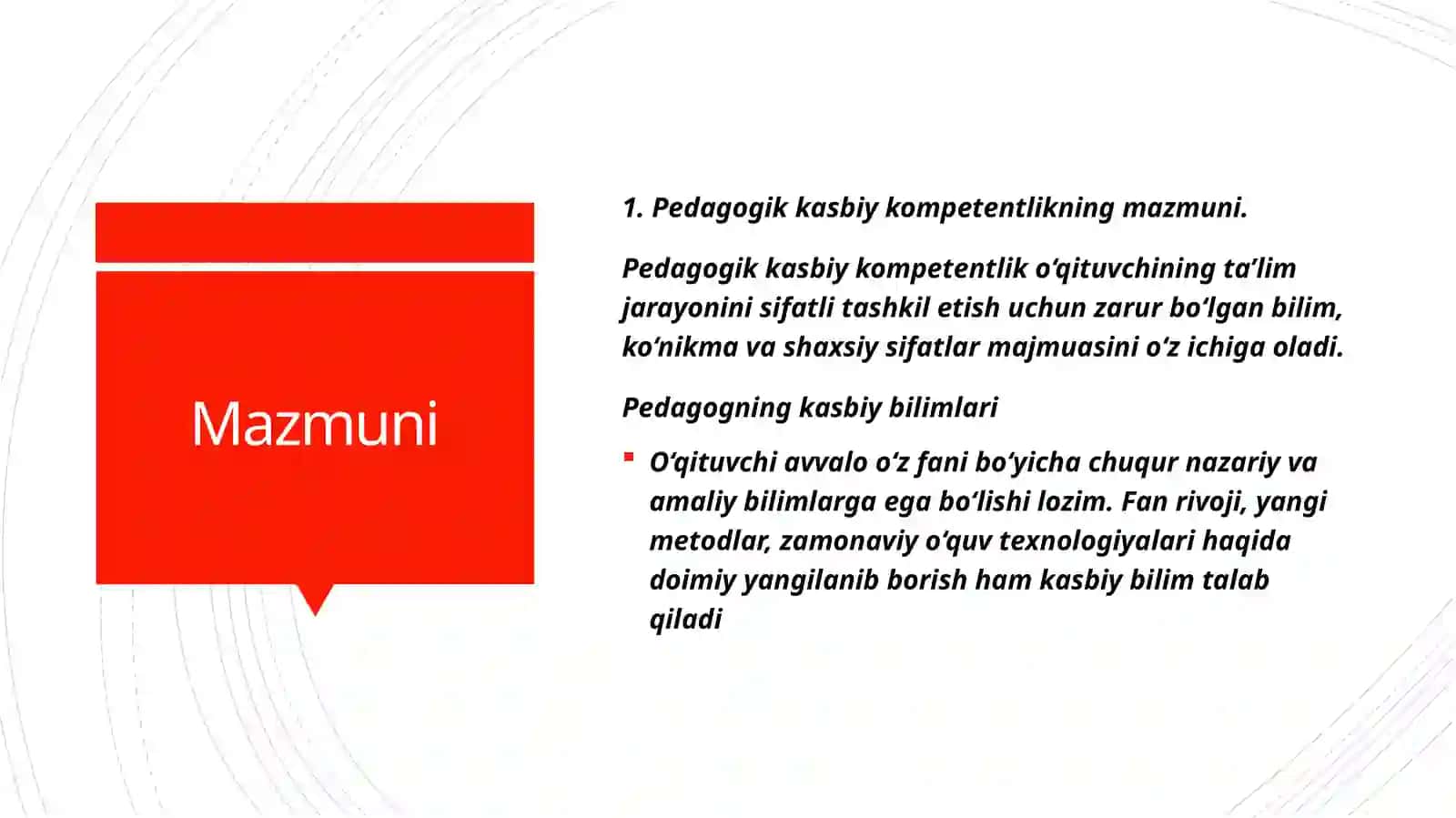 Pedagogik kasbiy kompetentlik Va kreativlik 3