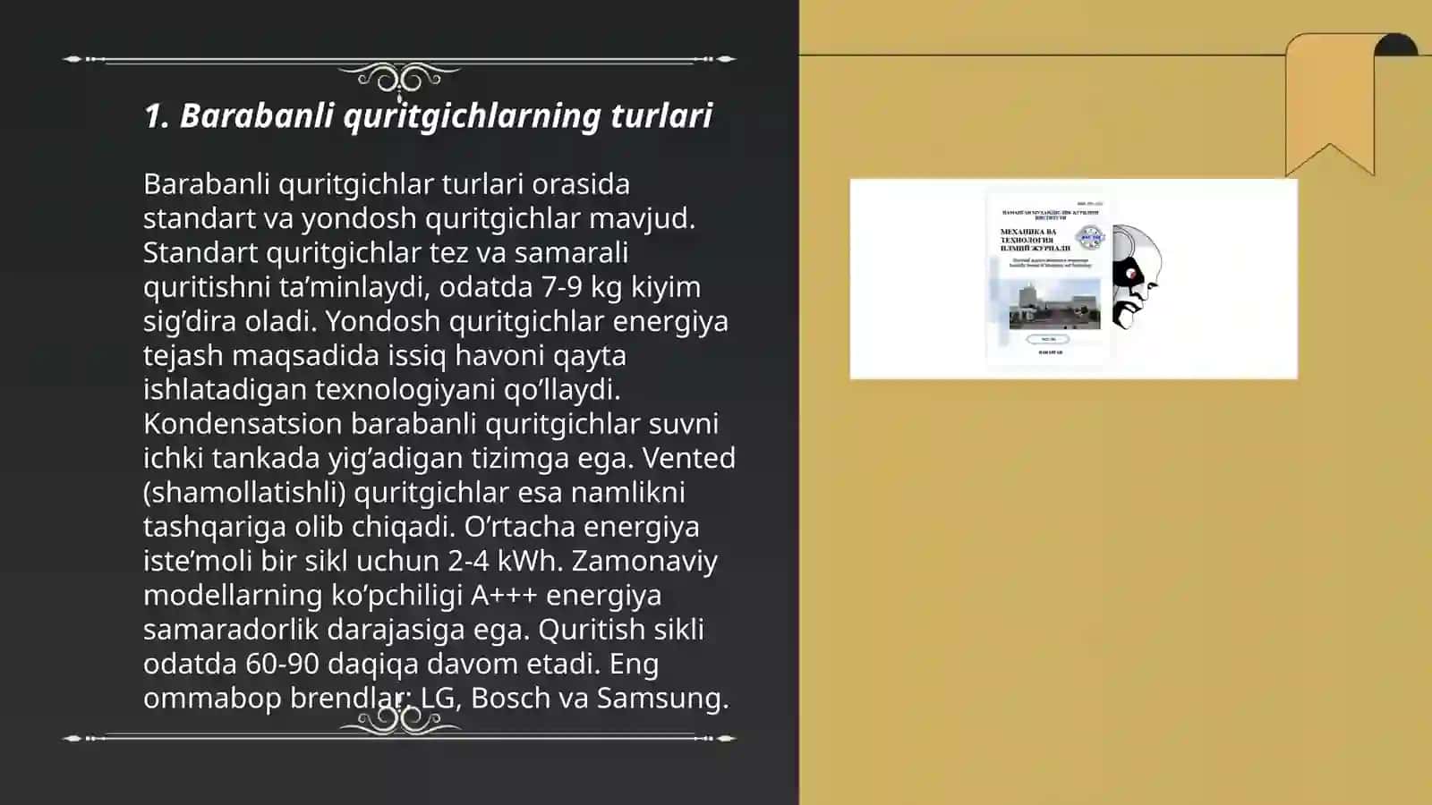 Barabanli quritgichlar 3
