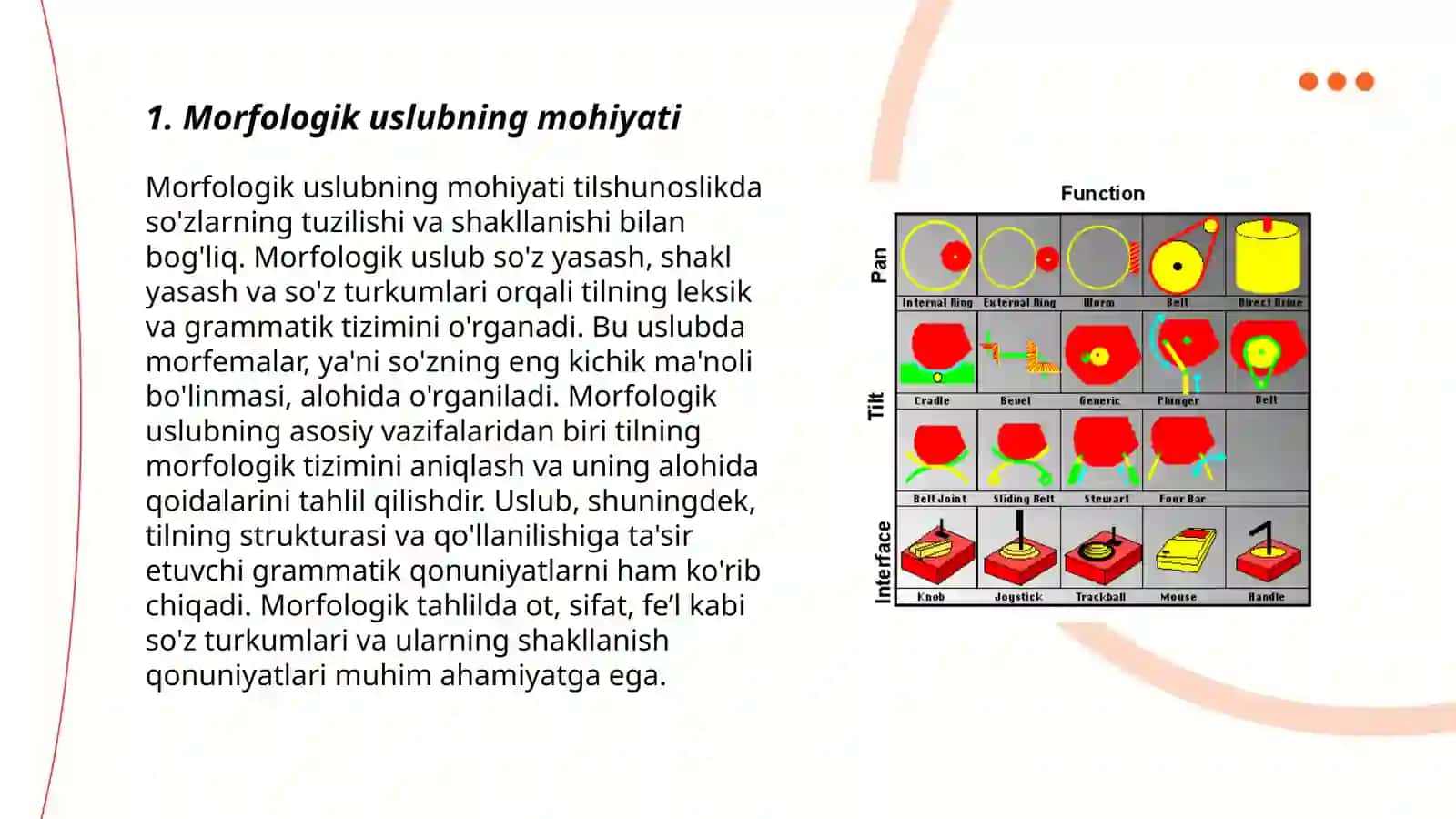 Morfologik uslubiyat 3