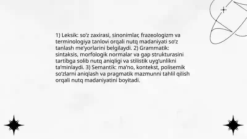 Nutq madaniyati fanining boshqa fanlar bilan oʻzaro munosabati 3